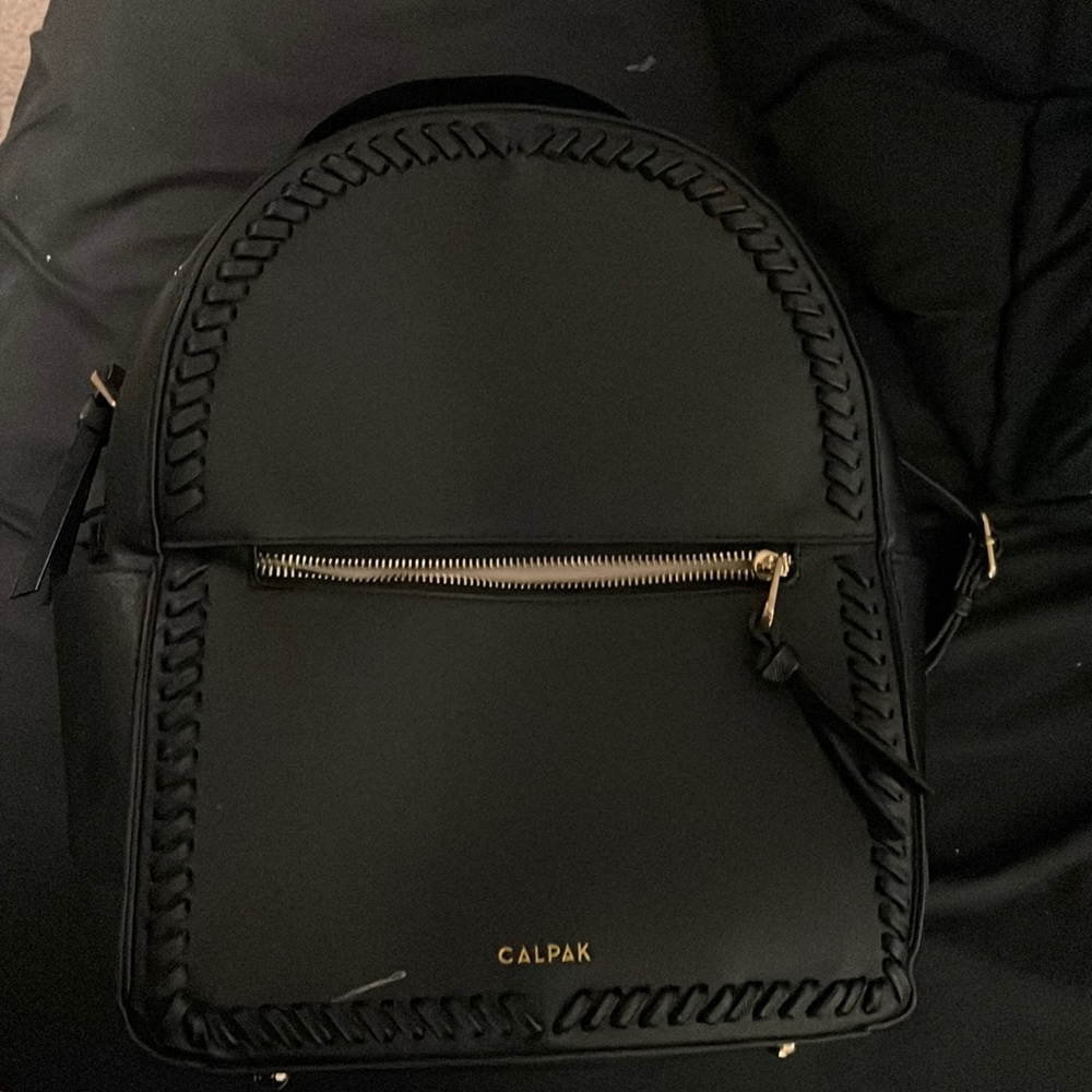 Used small black backpack used as a purse for few months
